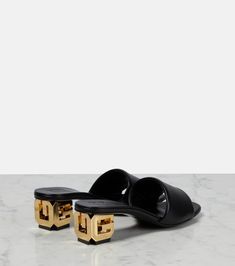 Denim Mules, Block Heel Mules, Givenchy Women, Heel Mules, Block Heel Shoes, Leather Clogs, Slide In, Leather Mules, Clogs Shoes