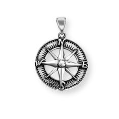 Sterling Silver Compass Pendant Pendant Height : 22mm (0.87 inch). Images are magnified to show detail.  Please see second photo for size reference Sterling Silver Necklace Chains also available as add on.  Please see sizing chart and select length preference from Item Selection Options list MORE COMPASS PENDANTS IN THE STORE: https://www.etsy.com/shop/PendantsAndFinds?section_id=31921949 Shipping Policy:  Please see FAQs below Classic Silver Medallion Jewelry, Symbolic Round Jewelry With Compass Design, Classic Stamped 925 Medallion Jewelry, Classic Sterling Silver Jewelry With Compass Design, Classic Oxidized Round Pendant Jewelry, Classic Nickel-free Silver Jewelry, Classic Silver Jewelry With Compass Design, Antique Silver Oxidized Round Jewelry, Antique Silver Polished Round Jewelry