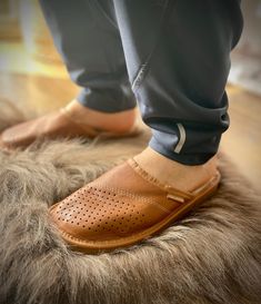 -Stylish Men's/women's Slippers Slip On Sandals Handcrafted Luxury by Follkee- A great blend of natural leather in ginger brown color  Key features:  - Color Ginger Brown Genuine Leather with Grey Insoles made of natural leather - Rubber soles, lined with natural leather that provides good cushioning and mild arch support - Easy to put on and off  - Comfy, Cool, Stylish, Trendy, Lightweight, Great Craftsmanship Quality  - Thicker soles and arch support for extra comfort - Handcrafted   Why Us? - Ginger Brown, Color Key, Footwear Design, Slip On Sandals, Women's Slippers, Mens Slippers, Stylish Men, Natural Leather, Arch Support