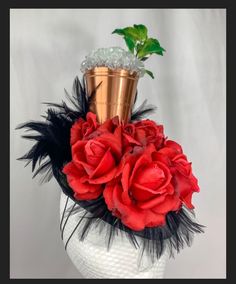 Mint Julep Roses fascinator Kentucky Derby Mint Julep, Derby Time, Derby Ideas, Kentucky Derby Party, Derby Party, Kentucky Derby Hat, Derby Hat, Head Bands, Mint Julep