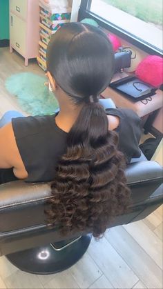 Women Cornrows, Black Ponytail, High Pony, Weave Ponytail Hairstyles, Sleek Ponytail Hairstyles, Weave Ponytail, Hairstyles Pictures, Birthday Hairstyles