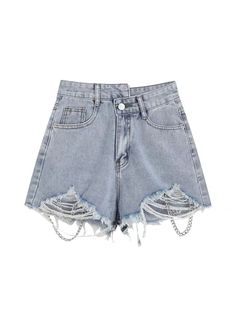 SPECIFICATIONSWash: Bleach WashWaist Type: HIGHThickness: RegularStyle: StreetwearRelease Date: Summer 2022Origin: CN(Origin)Model Number: 4292Material: CottonLength: ShortsJeans Style: Wide Leg PantsItem Type: JEANSGender: WOMENFit Type: RegularFabric Type: Cotton elastic denimDecoration: RippedClosure Type: Button FlyBrand Name: Mina HappinessAge: Ages 18-35 Years Old Jeans Shorts Women, Ripped Jeans Shorts, Girls Ripped Jeans, Korean Jeans, Jeans Female, Chic Streetwear, Summer Shorts Denim, Denim Decor, Ripped Jean Shorts