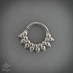 This unique handmade ear piercing made out of sterling silver- plated with 24 karat gold (2 micron), available in plain silver or plated gold over silver. Gouge: 18. *Please make sure to open the ring with a gentle twist to the side - forward or backward. **2 micron coating is extremely durable quality, no problem with water! Nickel free. --<>-<>-<>-<>-<>-<>-<>-<>-<>-<>-<>-<>-<>-<>-<>-<>-- SHIPPING - Internally Threaded Metal Cartilage Earrings As A Gift, Metal Piercings As Gifts, Silver Small Hoop Piercings As Gift, Dainty Single Cartilage Earring In Metal, Silver Small Hoop Belly Rings As Gift, Pierced Metal Body Jewelry For Gifts, Pierced Metal Body Jewelry As A Gift, Pierced Metal Body Jewelry Gift, Handmade Adjustable Sterling Silver Body Jewelry