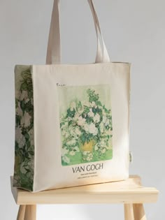 Rose Vans, Library Tote Bag, Library Tote, Rose Tote Bag, Roses Painting, Tote Bag Beach, Unique Tote Bag, Bags Game