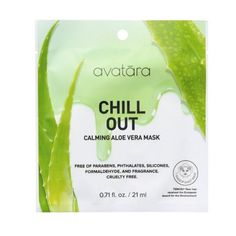 chill out face mask helps to soothe and help stressed skin to relax. use this sheet mask to hydrate, keep skin supple and smooth and restore skin's natural radiance. Take a chill break with ingredients like gingko, aloe, jojoba esters and hyaluronic acid. Always paraben free and fragrance free.  Enjoy! Aloe Vera Mask, Aloe On Face, Gingko Biloba, Face Sheet Mask, Licorice Root Extract, Peel Off Mask, Facial Cleansers, Gel Moisturizer, Dye Free