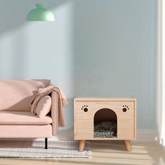 Cat litter box furniture Kitten House, Wooden Cat House, Hidden Cabinet, Amazing Furniture