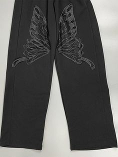 ⚡️Free Shipping 2022 Butterfly Cutout Straight Leg Pants Black M under $24.00 in Pants at AnotherChill.com Online. Style: Casual/Street/Punk. Color: Black. Main Material: Polyester. Fit Type: Regular. Design: Functional Pockets, Flattering Elasticated Waist, With Butterfly Shaped Cutout At Front Leg. ✓2022 SUMMER OUTFITS. Check reviews and buy Butterfly Cutout Straight Leg Pants today. Butterfly Cutout, Street Punk, Butterfly Shape, Exclusive Fashion, Pants Black, Straight Leg Pants, Rock Revival Jean, Leg Pants, Black Pants