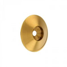 an image of a brass knob on a white background