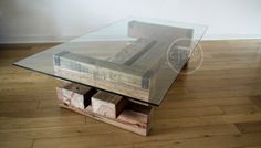 ITEM PRICE DOESN'T INCLUDE SHIPPING COST. Please contact us with your location and we will provide you with a shipping quote for your destination. Dimensions:    Base: L48" x W 23 x H13"                            Suggested Glass Size: L54" x W27" x D3/8"(10mm) This unique coffee table is created from the century-old 100%  reclaimed wood. Innovative combination of rustic texture and  simple clean lines of glass makes this table really original, creates link between centuries, old and modern at t Barn Wood Coffee Table, Wood And Glass Coffee Table, Coffee Table Glass, Farmhouse Coffee Table, Rustic Coffee Table, Coffee Table Base, Table Farmhouse, Table Glass, Reclaimed Furniture