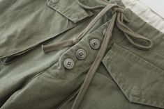 Pattern Type: Three-dimensional pockets Pant Style: Regular Material: Polyester,Cotton Length: Knee Length Item Type: Shorts Decoration: Pockets Closure Type: Button Fly eta = 2-3 weeks Casual Khaki Cargo Pants With Button Closure, High Waist Military Style Cotton Bottoms, Trendy Green Bottoms With Buttons, Khaki Utility Bottoms With Button Closure, Utility Style Khaki Bottoms With Button Closure, Utility Khaki Pants With Button Closure, Khaki Utility Pants With Button Closure, Casual Khaki Button-up Bottoms, Casual Khaki Pants With Buttons