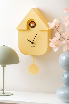 Wallpaper Iphone Love, Bird Box, Yellow Home Decor, 10 Pm, Bird Boxes, Wooden Lamp, Soft Yellow, Dream Design