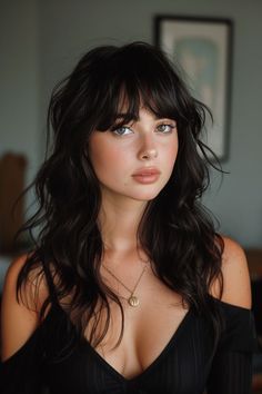 Mermaid Hair, Persona 5, Hair Dos, Gorgeous Hair, Womens Haircuts, Dark Hair, Summer Hairstyles, Hair Goals, Hair Looks