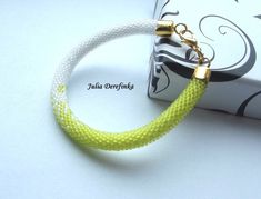 Dainty light green Bead crocheted bracelet Valentine day gift for young girl boho jewellery READY TO SHIP Crochet Beaded Bracelets, Valentine Day Gift, Boho Jewellery, Woman's Fashion, Crochet Bracelet, Dainty Bracelets, Bead Crochet, Stylish Jewelry