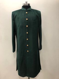 Sizes36,38,40,42,44,46,48,50,52,54,56 Wedding Outfits Indian, Nehru Jacket For Men, Blazer Wedding, Wedding Royal, Mens Wear Wedding, Men's Wedding Outfit, Sherwani For Men, Dress Men, Royal Green