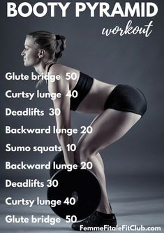 Pyramid Workout, Workout Glutes, Home Exercise Routines, At Home Workout Plan, Lower Body Workout, Glutes Workout, Hiit Workout