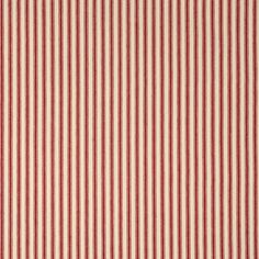 a red and white striped fabric