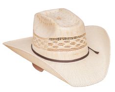 The top hand is just what it sounds like, the best! This hat is shaped in the bull rider shape and gives all the effects of a top hand in and out of the rodeo arena. This hat is roughly a 6 3/4 hat size. These hats can fit most kids 9 and under. There is also an elastic band inside for comfort. Ready to be a top hand this year? Here's the hat for you. Bangora Camel Color Youth Straw Hat Brick crown and cattleman brim Rodeo Arena, Bull Rider, Straw Cowboy Hat, Bull Riders, The Bull, Camel Color, Sounds Like, Straw Hat, Hat Sizes