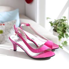 Gender: For Women Style: Fashion,Korean Occasion: Casual,Party/Club,Office/Career Heel Height: 5.5cm Platform Height: 1cm Season: Spring,Summer,Fall/Autumn,Winter Package Contents: 1 x Shoes (Pair) Size Guide: 28 = foot length 18.5-19cm (Foot width=6.5-7cm) 29 = foot length 19-19.5cm (Foot width=7cm) 30 = foot length 19.5-20cm (Foot width=7-7.5cm) 31 = foot length 20-20.5cm (Foot width=7.5cm) 32 = foot length 20.5-21cm (Foot width=7.5-8cm) 33 = foot length 21-21.5cm (Foot width=8cm) 34 = foot le Black Pink Rose, Open Toe High Heels, Rose Style, Buckle Sandals, Fashion Korean, High Heel Sandals, Autumn Summer, Patent Leather, Open Toe