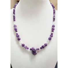 Amethyst faceted arrow gemstone choker necklace is made with 4mm amethyst gemstone spacer beads. 6mm amethyst gemstone spacer beads with silver flower spacer beads in between the 6mm gemstone beads. 3mm and 6mm briolette crystal glass spacer beads and 3mm silver round spacer beads. The necklace is 16inches long with a 1.5 extender chain to make the necklace longer if desired. 💜 Faceted Amethyst Gemstones For Jewelry Making, Adjustable Amethyst Jewelry With Polished Beads, Adjustable Lavender Amethyst Necklace, Purple Amethyst Round Bead Necklaces, Purple Crystal Necklaces With Faceted Beads For Healing, Purple Faceted Beads Crystal Necklace For Spiritual Use, Lavender Crystal Necklaces With Round Gemstone Beads, Lavender Necklace With Faceted Beads And Adjustable Fit, Lavender Crystal Necklaces With Faceted Beads For Gifts