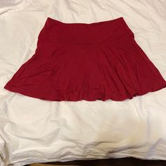 New Hollister Red Skirt Sz M 10.22 Red Stretch Mini Skirt For Summer, Red Flared Skirt For Summer, Red Tiered Skirt With Relaxed Fit, Red High Waist Stretch Skort, Red High Waist Stretch Skirt, Red High-waisted Stretch Skort, Red Stretch High-waisted Skort, Red Stretch Skirt With Short Length, Red Stretch Short Skirt