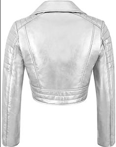 Women's Shiny Silver Motorcycle Leather Jacket – Boho Living Room Silver Leather Jacket, Silver Motorcycle, Biker Fashion, Fur Jacket Women, Brindle Cowhide, Motorcycle Leather Jacket, Mens Leather Pants, Leather Waist Bag, Real Leather Bags