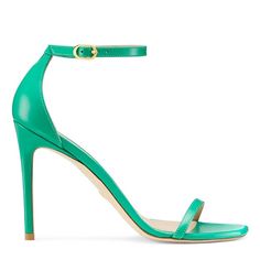 Nudistcurve 100 Sandals In Lawn Green. Lightly Worn Once, No Damage Just Light Wear On The Sole Heel Height Is 100mm/ 4 Inches Green Lawn, Stuart Weitzman Shoes, Stuart Weitzman, Shoes Women Heels, Lawn, Heel Height, Shoes Heels, The 100, Size 7