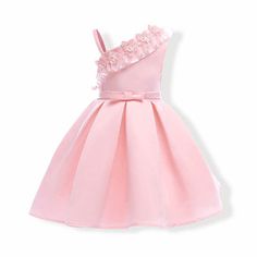 I found this amazing Flower Patch Pink Toddler Girls Formal Princess Dresses Ball Gown For 3Y-10Y with US$27.53,and 14 days return or refund guarantee protect to us. --Newchic Robe Fuchsia, Gown Birthday, Summer Flower Dress, Pageant Gown, Pink Flower Girl Dresses, Kids Party Dresses, Princess Dresses, Girl Princess Dress, Flower Lace