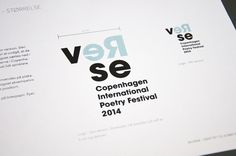 an image of a brochure with the words ver se on it