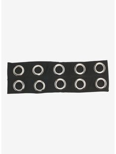 Social Collision Black Grommet Headband Grommet Headband, Social Collision, Grommet Belt, Right Arrow Icon, Location Icon, Black Headband, Hair Back, Fire Nails, Scarf Hairstyles