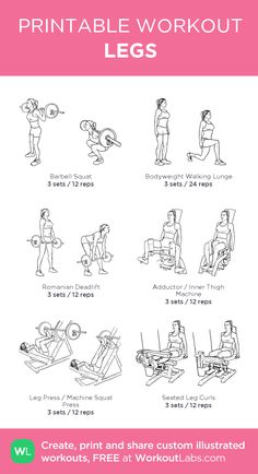 the printable workout guide for women