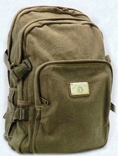 Premium Quality Army Green Canvas BACKPACK 18 x 12 Muli-purpose school travel hiking Work, Women bags Functional Rectangular Backpack For Hiking, Casual Outdoor Backpack With Pockets, Durable Green Backpack For Camping, Durable Backpack For Camping, Durable Standard Backpack For Camping, Durable Hiking Backpack, Casual Outdoor Backpack, Rectangular Backpack With Pockets For Hiking, Durable Rectangular Backpack For Travel