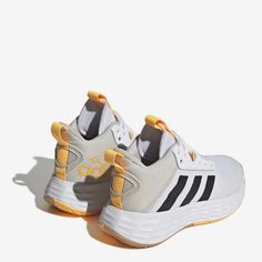 Keep Them On The Court In The Kids' Adidas Own The Game 2.0 Basketball Shoe. Mesh Upper In A Basketball Sneaker Style With A Round Toe Lace-Up Closure Heel And Tongue Pull Tabs Padded Collar And Tongue For Increased Comfort Breathable Lining And Lightweight Cushioned Insole Sturdy Synthetic Outsole Absorbs Impact With Every Step Adidas Non-slip Sneakers For Sports, Adidas Sports Sneakers, White Non-slip Sporty Sneakers, Sporty Basketball Running Shoes With Round Toe, White Non-slip Sneakers For Training, White Non-slip Training Sneakers, Sporty Non-slip Basketball Shoes With Round Toe, Breathable White High-top Sneakers For Basketball, Sporty Non-slip Basketball Shoes