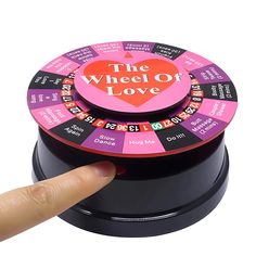 Mini Wheel of Love Wheel and Fortune,17 Possibilities - 4Lovebirds Wheel Of Fortune Game, Portable Party, French Songs, Love French, Slow Dance, Love Games, Wheel Of Fortune, Couple Shower, Romantic Moments