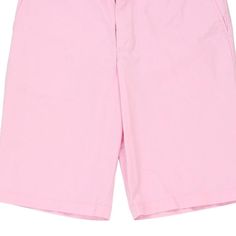 Description:Vintage Ralph Lauren pink shorts, fit a UK size 10 - mid rise with a 29" waist. Size conversion: US Size: 6EU Size: 38IT Size: 42 RISE TYPE: Mid RiseWAIST: 29 inches / 74cmsINSEAM: 11 inches / 28cmsRISE: 10 inches / 25cmsGENDER: womens CONDITION: good - faint marks on back of both legs and front right leg.STYLE: shortsERA: 1990sCOLOUR: pinkFABRIC: cotton Pink High-waisted Shorts With Pockets, Pink Cotton Bottoms With Short Inseam, Pink Shorts With Pockets And Short Inseam, Fitted Pink Shorts With Pockets, Pink High-waisted Bermuda Shorts For Spring, Pink Fitted Cotton Shorts, Pink Bermuda Cotton Shorts, Casual Pink Shorts With Short Inseam, Pink Bermuda Shorts For Summer