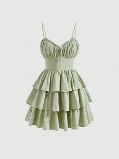 Grad Dresses, Fancy Outfits, Kawaii Fashion, Dream Dress, Ruffle Hem, Gorgeous Dresses