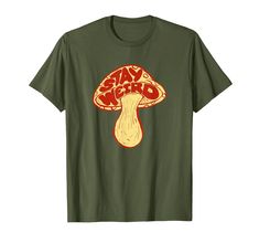 PRICES MAY VARY. Stay Weird! Cute Funny Mushroom Fun Music Festival Vintage Retro 60s/Sixties Vibe Artwork Sweet vintage design for lovers of parties, festivals, live music, individuality, and self-expression. Mushroom lovers mycophiles and foragers / foraging enthusiasts will dig this fungus / fungi sketch! Lightweight, Classic fit, Double-needle sleeve and bottom hem Music Festival T Shirt Design, Festival T Shirt Design, Mushroom Apparel, Mushroom Shirts, Festival T Shirt, Funny Mushroom, Green Mushroom, Shirts Aesthetic, Festival T Shirts