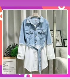 Upcycle Denim Jeans, Diy Denim Jacket, Denim Wear, Denim Chic, Fashion Figures, Jeans Diy, Denim Blouse