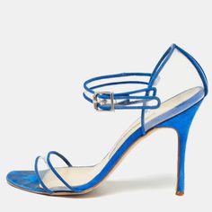 Make A Chic Style Statement With These Designer Pumps. They Showcase Sturdy Heels And Durable Soles, Perfect For Your Fashionable Outings Manolo Blahnik Blue, Designer Pumps, Manolo Blahnik Shoes, Mary Jane Pumps, Style Statement, Brand Colors, Manolo Blahnik, High Heel Shoes, Mary Janes