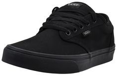 PRICES MAY VARY. Vulcanized construction Original rubber waffle outsole Padded Tongue & Collar Lace-up closure with metal eyelets Vans All Black, Womens Vans, Sneakers Black, All Black, Special Features, Lace Up, Collar, The Originals, Sneakers