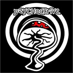 the logo for psychic eye, which has been designed to look like a tree with red leaves on it