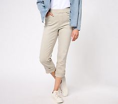 Whether you're aiming for a casual, everyday ensemble or a more polished look, these cropped jeans are the ideal choice. The neutral grey wash provides a timeless appeal for this versatile wardrobe staple. From Isaac Mizrahi Live!TM. Versatile Wardrobe, Isaac Mizrahi, Grey Wash, Crop Jeans, Casual Everyday, Polished Look, Cropped Jeans, Wardrobe Staples, Straight Leg