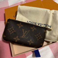 New Louis Vuitton Key Pouch Will Post More Photos Soon! Louis Vuitton Key Pouch, Key Pouch, Louis Vuitton Bag, Bag Lady, Pouch, Louis Vuitton, Wallet, Color