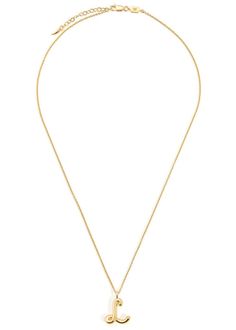 Info & Care:.Missoma 18kt gold-plated vermeil on recycled sterling silver necklace.'L' initial pendant designer tag.Adjustable lobster-clasp fastening.Size & Fit:.Min. chain length: 46cm.Max. chain length: 50cm.Displayable Product Name: L initial 18kt gold-plated necklace.Style Number: 899260.Merret Style Number: 899260.Department Description: JEWELLERY.Department Number: 127.Season: CONT.Supplier Brand: MISSOMA.Family Of Business: 003.Non Transactional: false.Restricted Delivery UK: false.Restr Missoma Jewellery, L Initial, Heart Gemstone, Sterling Silver Hoop Earrings, Gold Plated Bracelets, Gold Plated Rings, Initial Pendant, Accessories Jewelry Necklace, Sterling Silver Hoops