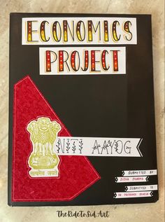 a book with an arrow on it and the words'eco - products project '