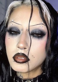 Goth Eye Makeup, Rock Makeup, Punk Makeup, Alt Makeup, Drag Makeup, Swag Makeup, Alternative Makeup, Ethereal Makeup, Dope Makeup