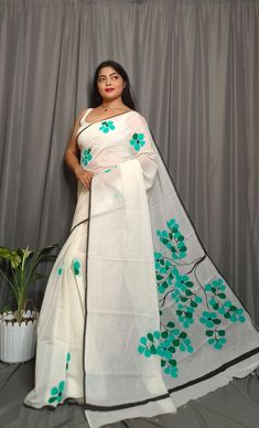 Cotton saree