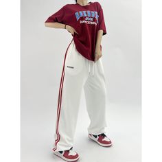 Casual Hip-Hop Jazz Dance Pants  Material: 80% Cotton + 20% Polyester  Style: Hip Hop, Dance, Jazz Size: S, M, L, XL Color: White Occasion: Leisure, Outdoor, Daily, Vacation    * Pls be careful to choose the size before you order. * Pls allow little color difference caused by camera and computer monitors. Thank you! Important Notes: Please Use Similar Clothing To Compare With Size 1. The size refers to clothing dimensions, NOT your body measurements. 2. Please check the measurement chart careful Hip Hop Sweatpants, Dance Jazz, Oversized Sweatpants, Slim Tie, Dance Pants, Style Hip Hop, Jazz Dance, Fleece Sweatpants, Measurement Chart