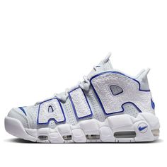 Nike Air More Uptempo Air FD0669-100 (SNKR/Retro/Unisex/Non-Slip/Basketball/Wear-resistant) Nike White Throwback Basketball Shoes, White Throwback Sneakers For Light Sports, White Throwback Sports Sneakers, White Basketball Shoes With Air Cushioning For Sports, White Sporty Basketball Shoes With Air Cushioning, Throwback White Lace-up Basketball Shoes, White Functional Basketball Shoes With Air Cushioning, White Basketball Shoes With Air Cushioning, White Basketball Shoes With Air Cushioning For Light Sports