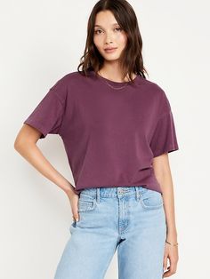 Vintage T-Shirt | Old Navy Soft-washed Relaxed Fit Crew Neck T-shirt, Relaxed Fit Scoop Neck T-shirt For Summer, Summer Relaxed Fit Scoop Neck T-shirt, Summer Scoop Neck T-shirt With Relaxed Fit, Relaxed Fit Soft-washed T-shirt With Scoop Neck, Casual Relaxed Fit Short Sleeve T-shirt, Casual Soft-washed T-shirt With Shirttail Hem, Basic Soft-washed Short Sleeve Shirt, Basic Muscle Tee With Crew Neck