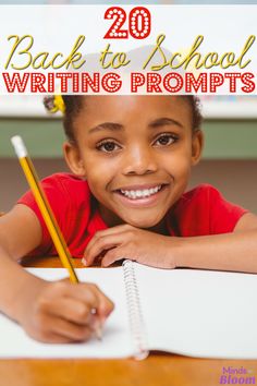 There are SO many different activities you can do at the beginning of the year; it can be hard to choose what you want to do with your new group of students! If you want something that's great for discussion time or writing prompts to fill some empty time in your schedule, then you want to open up this blog post. Get 20 free back to school writing prompts in this post! Perfect for upper elementary or even middle school, they'll get your students thinking and sharing. Click through now to grab! 2nd Grade Writing Prompts, School Writing Prompts, 2nd Grade Writing, Discussion Starters, Elementary Writing, School Writing, Narrative Writing, Writer Workshop, Writing Lessons